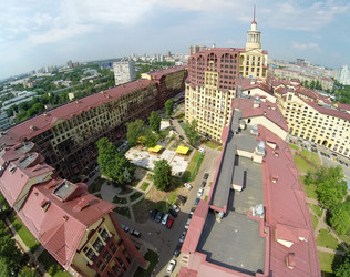 россия, москва - 6 июня 2014: современный жилой комплекс - paha_l