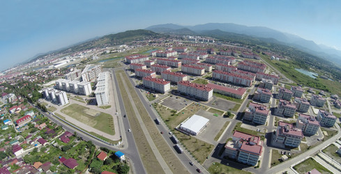 сочи, россия - 1 августа 2014 года: город-отель "бархатные сезоны" с - paha_l