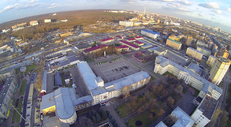 армейский гарнизон с плато рядом с казармами. вид с - paha_l