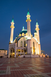 мечеть кул шариф - одна из крупнейших мечетей в россии - gumbao