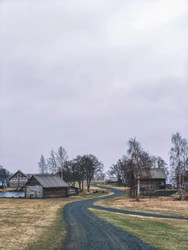 Дорога через деревню на острове Кижи, республика Карелия - Lumur_09
