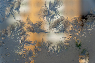 Морозные узоры на окне - marka