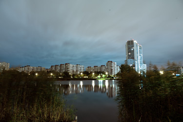 Ночной парк Санкт Петербург - mmors