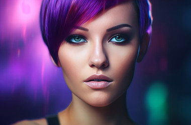 Красивый женский макияж. Генерировать искусственный интеллект - yliv
