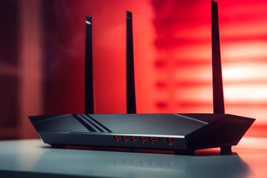 Современный роутер Wi-Fi. Генерировать искусственный интеллект - yliv