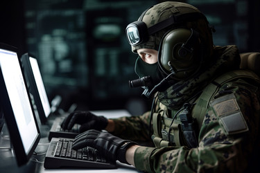 Военный спецназ обезвреживает компьютер. Операция по кибер-цифровому взлому с использованием аппаратных технологий. Генерировать искусственный интеллект - yliv