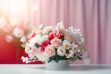 Grace wedding flowers bouquet. Generate ai - yliv