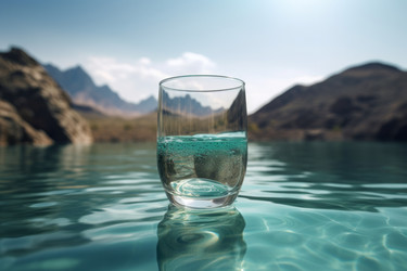 Стакан чистой воды. Генерировать искусственный интеллект - yliv