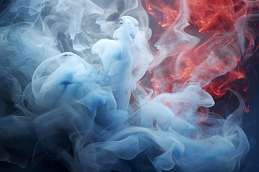 Фотостудия Smoke ice. Художественная трансляция движения облака смога. Генерировать искусственный интеллект - yliv