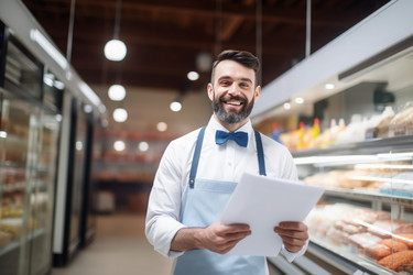 Должность менеджера продуктового магазина. Генерировать искусственный интеллект - yliv