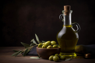 Бутылка оливкового масла. генерировать искусственный интеллект - yliv