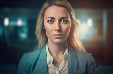 Портрет женщины-лгбтк-офисного работника. Рабочая комната модельера женской одежды. Генерировать искусственный интеллект - yliv