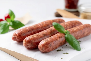 Кухня с сырыми домашними колбасками. Генерировать искусственный интеллект - yliv