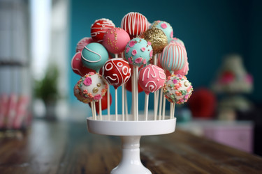 Подставка для десертов Cake pop. Генерировать искусственный интеллект - yliv