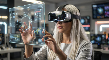 Видение будущего с помощью VR-гарнитуры - Vvicca