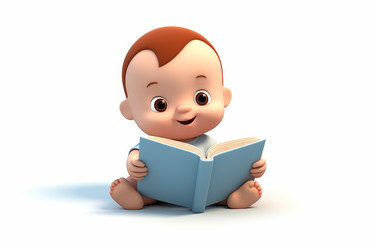 3d мультяшная детская забавная книжка для чтения. Генерировать искусственный интеллект - yliv