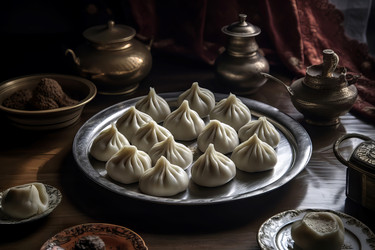 Индусский кухонный стол Modaks. Генерировать искусственный интеллект - yliv
