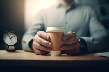 наслаждайтесь работой кофейного тормоза. генеративный контент - yliv