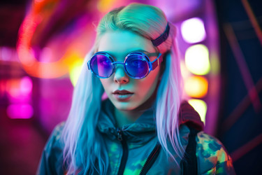 галактическая девушка. генеративный контент - yliv