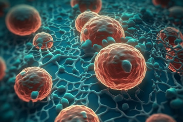 клеток при микроскопическом исследовании. биологические лаборатории молекулярно-клеточные исследования. генеративный контент - yliv
