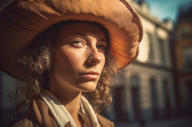 историческая средневековая фэшн-фотографиня. генеративный контент - yliv