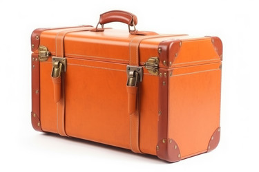 Retro suitcase. Generate Ai - yliv