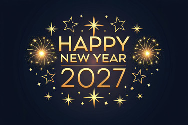 отпразднуйте новый 2027 год ярким фейерверком и золотыми звездами - RomanZ