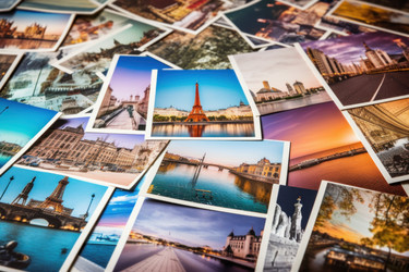 Туристические фототаблицы туризм. Ретро-рамка. Генерировать искусственный интеллект - yliv
