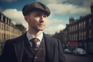 Scottish man from Victorian era. Generate ai - yliv
