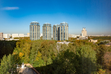 Вид на ЖК "Кутузовская ривьера" ,Москва, Староволынская улица - IgorRozhkov