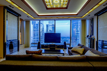 Видовые апартаменты в Москва сити в вечернем свете - IgorRozhkov
