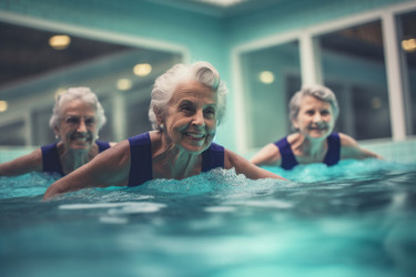 Для пожилых женщин aqua fit. Генерировать искусственный интеллект - yliv