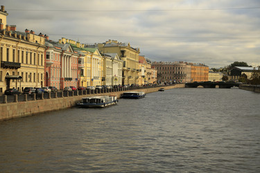 Город Санкт-Петербурга , река Нева, мост , туристический речной трамвайчик , экскурсия - Nadya11