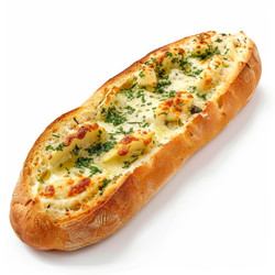 вкусный домашний чесночный хлеб с зеленью и плавленым сыром - yliv