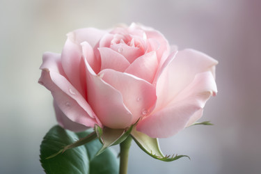 Rose flower bud. Generate AI - yliv
