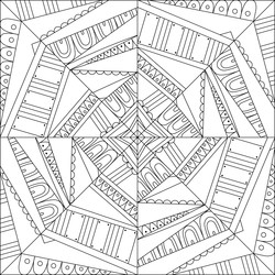 Раскраска антистресс абстракция. Авторская идея - Nikolaeva_Irina