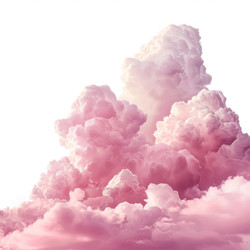 Pink cloudscape filling the sky with beauty and wonder - yliv