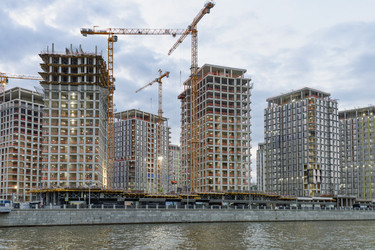 Эффектный ракурс строящегося жилого комплекса премиум-класса в Москве - oleg_yurga
