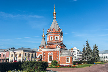 Часовня в память о событиях 17 октября 1888 года во имя святого Александра Невского в Ярославле, 2024 - Tatiana_Panova