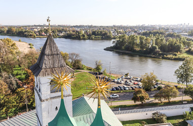 Башня Ярославского музея-заповедника и панорама реки, 2024 - Tatiana_Panova