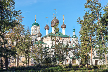 Православный собор Афанасия и Кирилла в историческом центре Ярославля, в Спасо-Афанасиевском мужском монастыре, 2024 - Tatiana_Panova