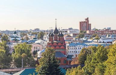 Церковь Богоявления Господня, православный храм в историческом центре Ярославля, 2024 - Tatiana_Panova