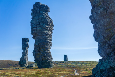 горная порода в республике коми, россия - EvgenyHaritonov