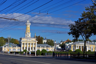 Вид на центр города в Костроме - Mishell