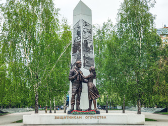 Монумент Защитникам Отечества на бульваре Славы, Челябинск, 2024 - Tatiana_Panova