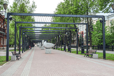 Скульптуры на Аллее ArtTerria, Уфа, Республика Башкортостан, Россия, 2025 - Tatiana_Panova