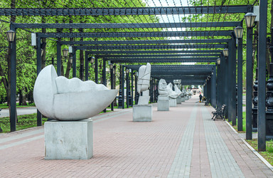 Скульптуры на Аллее ArtTerria, Уфа, Республика Башкортостан, Россия, 2025 - Tatiana_Panova