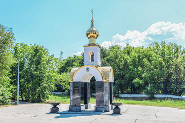 Монумент-часовня в парке Победы, Ялуторовск, Тюменская область, Россия, 2024 - Tatiana_Panova