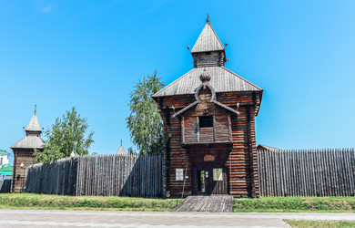 Вход в Ялуторовский острог, Тюменская область, Россия, 2024 - Tatiana_Panova