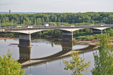 Старый мост через реку Вятку, Киров, Кировская область, Россия, 2021 - Tatiana_Panova